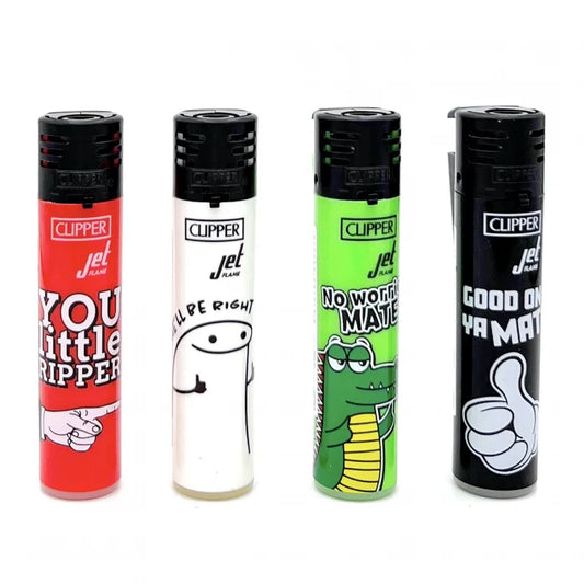 Clipper Jet Lighter (4 Pack)