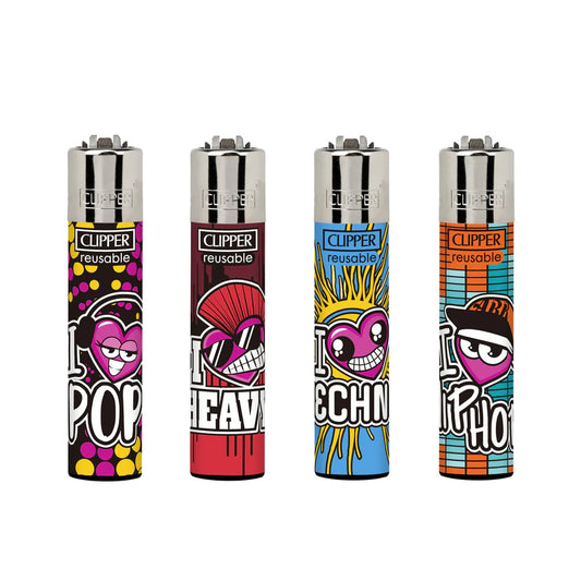 Clipper Lighter (4 Pack)